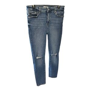 lovers and friends low rise ricky skinny jeans size 28